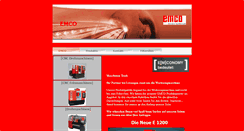 Desktop Screenshot of emco.maschinentools.de