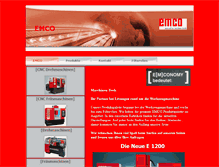 Tablet Screenshot of emco.maschinentools.de